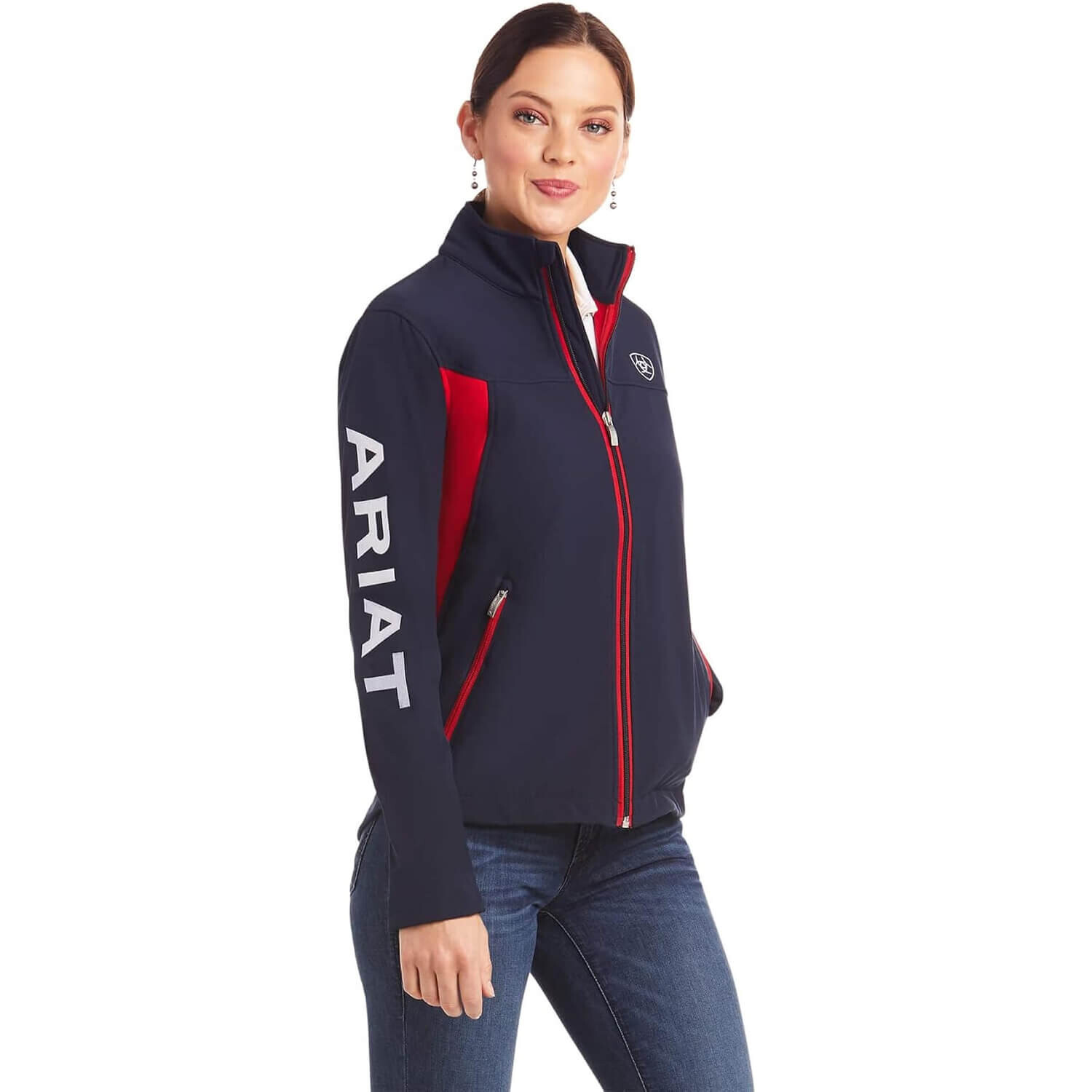 

Куртка Ariat New Team Softshell, синий
