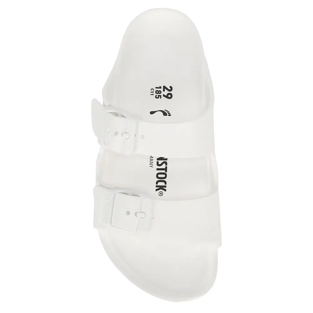 Сандалии Arizona с анатомической стелькой Birkenstock, White — фото 4