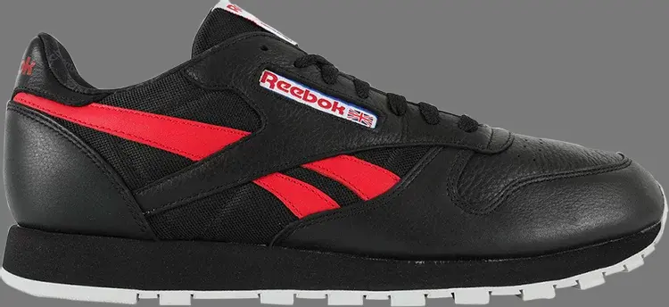 

Кроссовки classic leather so Reebok, черный