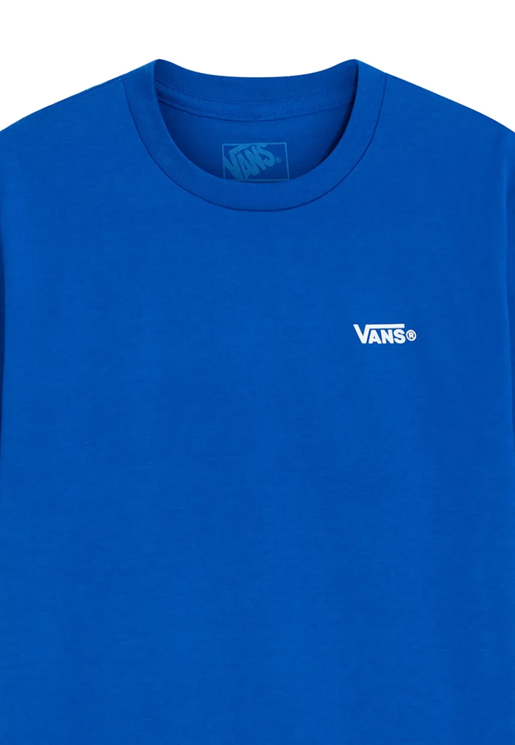 Левая сторона груди. - базовая футболка Vans, Dark Blue — фото 3