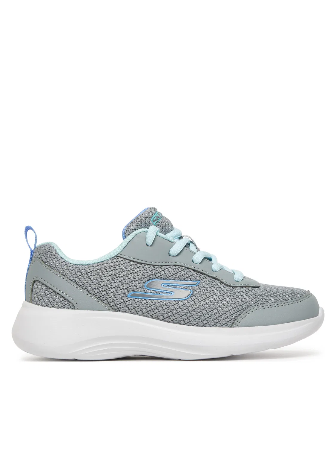Кроссовки для девочки Selectors Reset Ac Skechers, серый