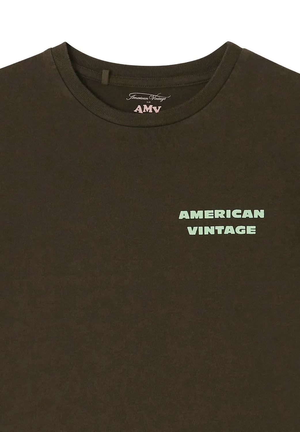 Детская футболка fizvalley унисекс - футболка с принтом American Vintage, Choco Vintage — фото 2