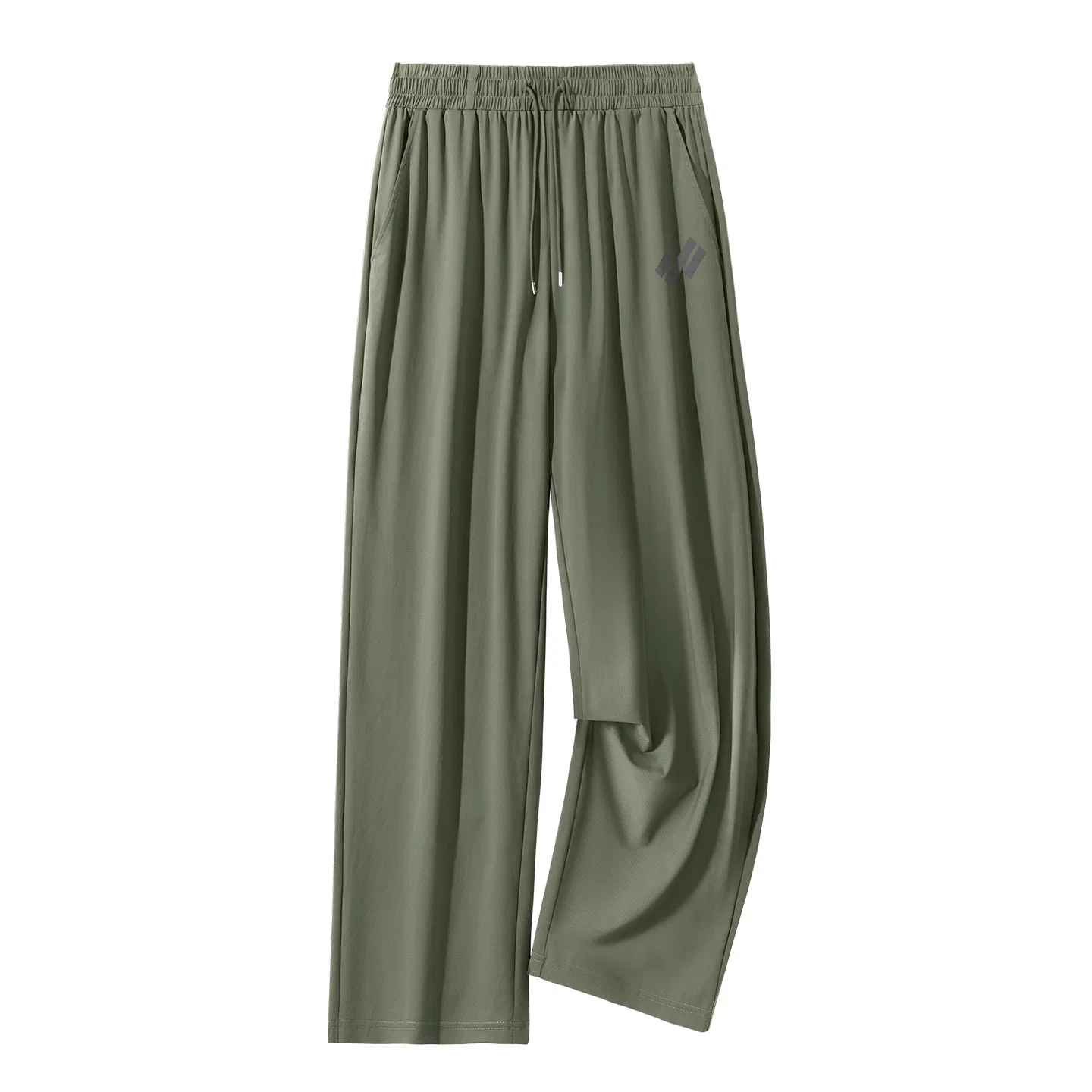 Детские брюки свободного прямого кроя MINISO, Army Green