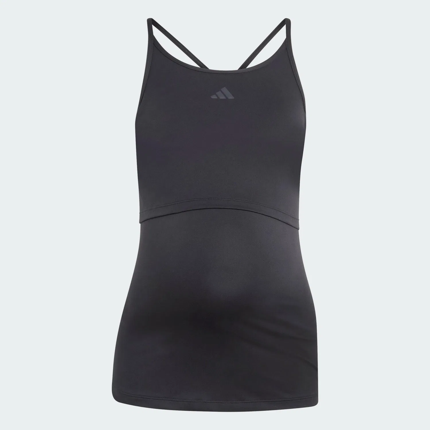 Женский топ для беременных с принтом Workout Tanktop Umstandsmode Adidas, Schwarz — фото 2