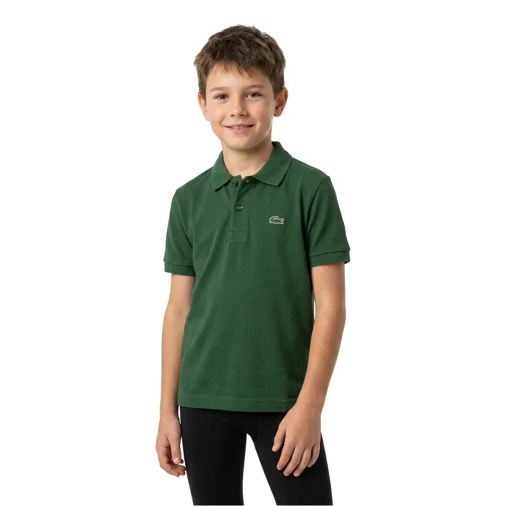 Сникерсы Lacoste Kids, зеленый — фото 3