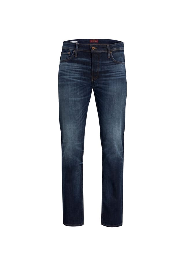 

Джинсы майк оригинал cj 711 комфортный крой с планкой на пуговицах Jack & Jones, синий