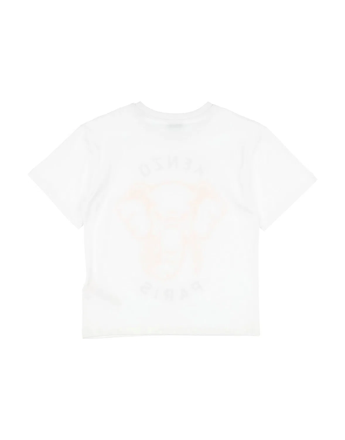 Детская футболка с принтом Kenzo Kids, белый — фото 2