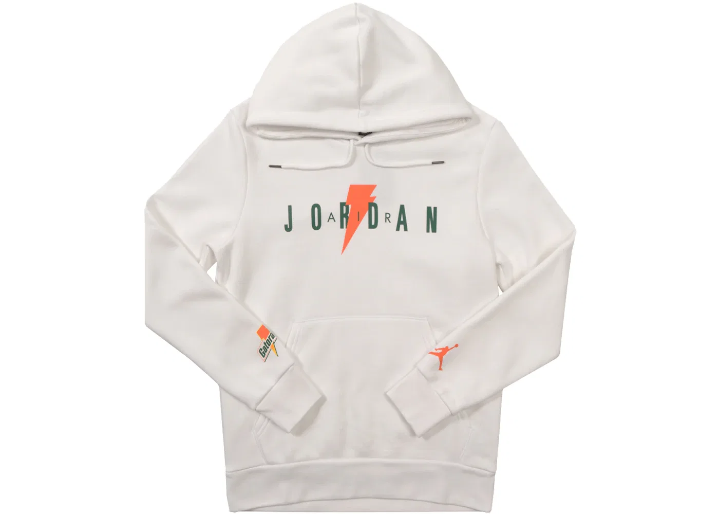 Мужской пуловер-худи с флисом Jordan Sportswear Like Mike Fleece 3 Pullover, White
