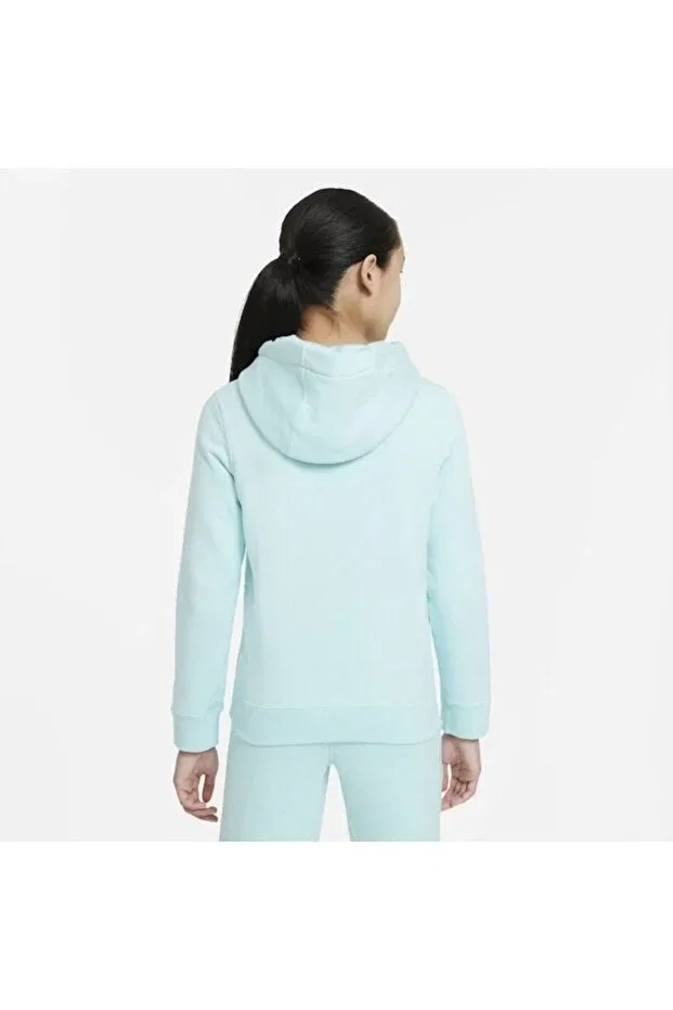 Детские свитшот с капюшоном Sportswear Zero Nike, Green — фото 2