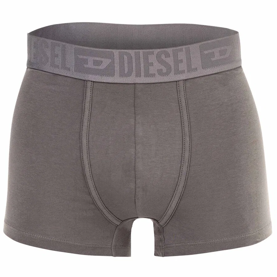 Боксерские шорты DIESEL в графитовом, светло-сером и черном цветах — фото 2