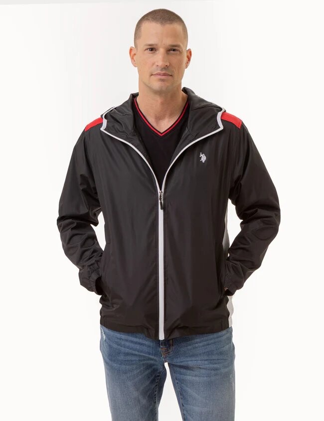 

Ветровка U.S. Polo Assn. Uspa Sport Colorblock, черный