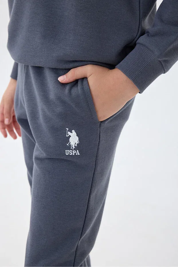 Детский комплект для мальчиков спортивный U.S. Polo Assn., Smoked — фото 3