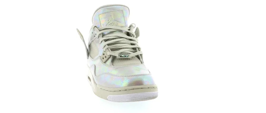 Детские кроссовки Lifestyle с принтом Jordan 4 Retro Jordan, Light Bone Light Bone Cannon — фото 2