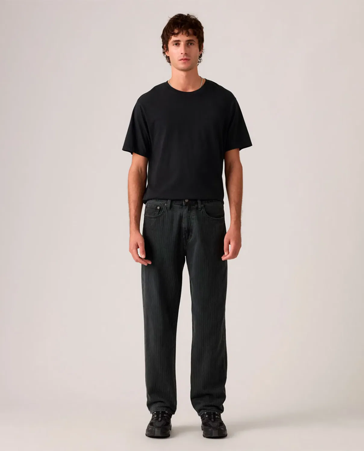 Мужские джинсы свободного кроя 568 Loose Straight Levi's, Gris Oscuro