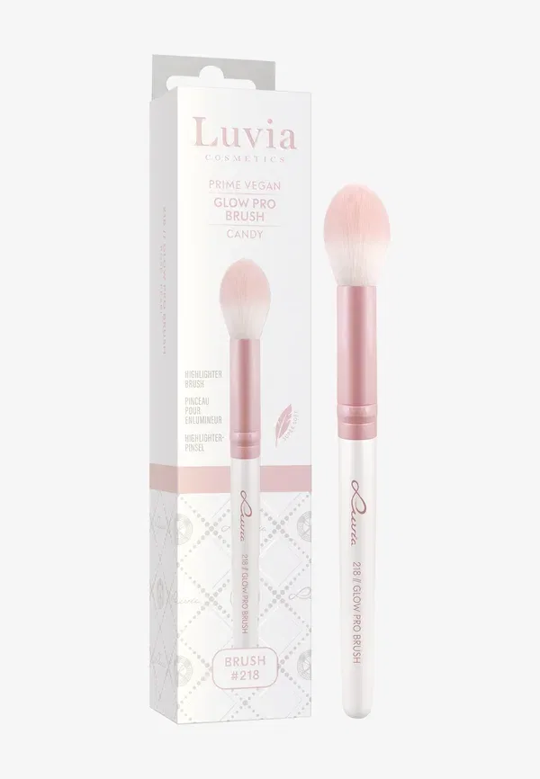 Кисть для макияжа с синтетическим ворсом Glow Pro Luvia Cosmetics, Rose Pearl — фото 2