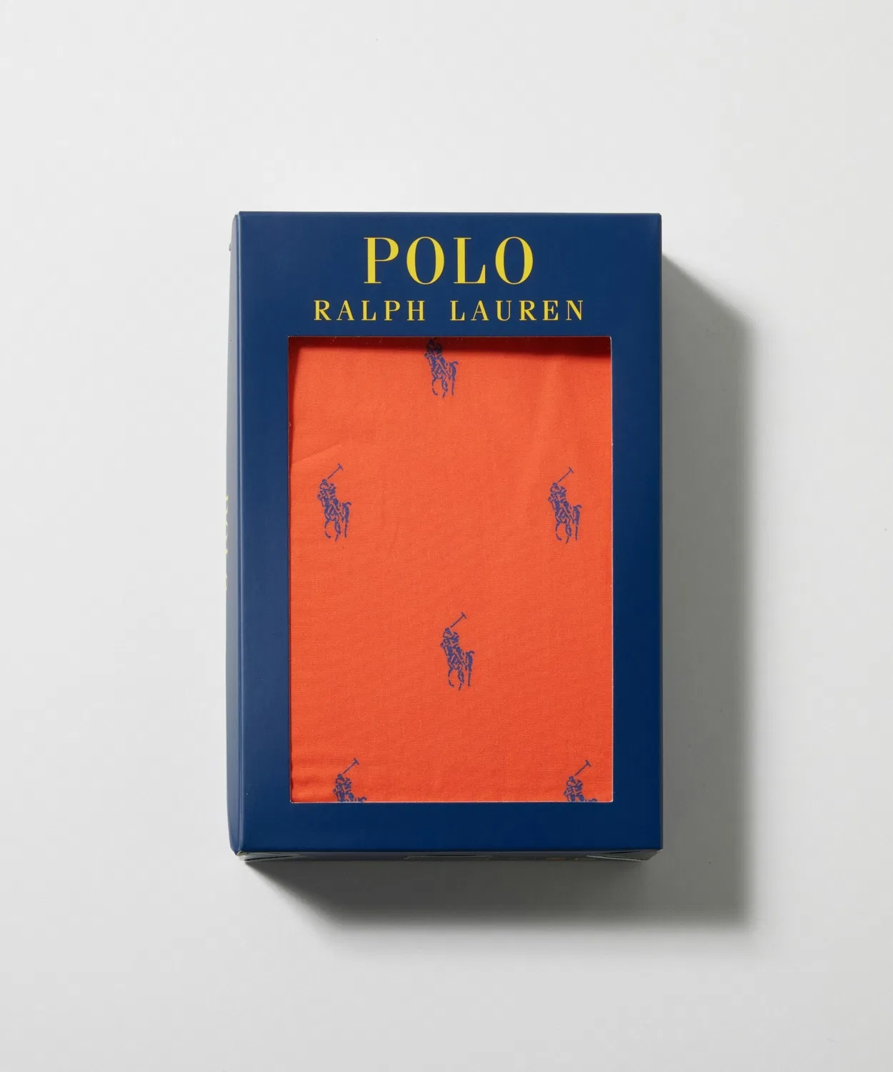 Мужские трусы с принтом Polo Player POLO RALPH LAUREN, Оранжевый — фото 4
