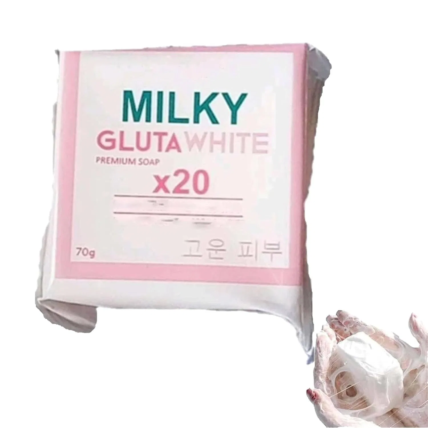 Мыло Milky Gluta White Soap, 70 г, Имбирь Generisch