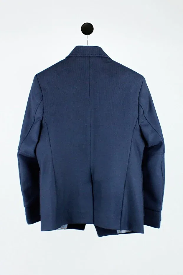 Детская спортивная куртка с длинным рукавом Doctor Junior, Navy Blue — фото 3