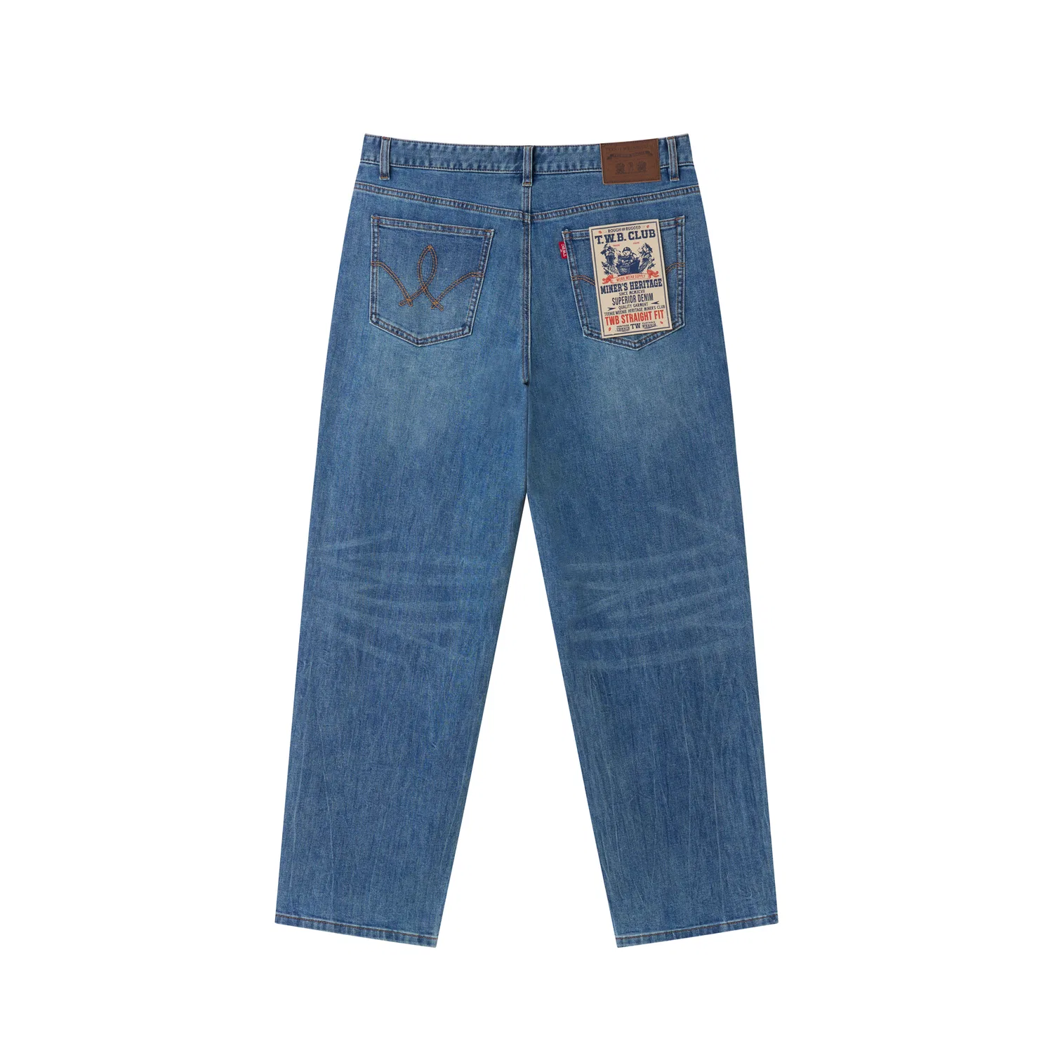 Детские джинсы в стиле American Old Money Teenie Weenie Men, Medium Denim — фото 3