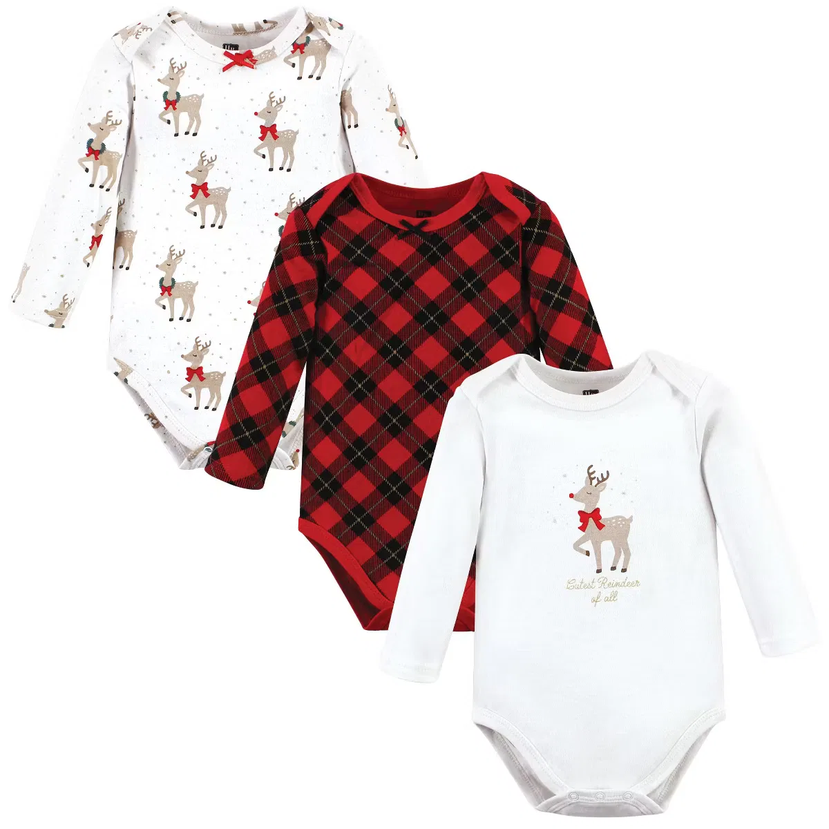 Боди-комбинезон с длинным рукавом Fancy Rudolph Hudson Baby