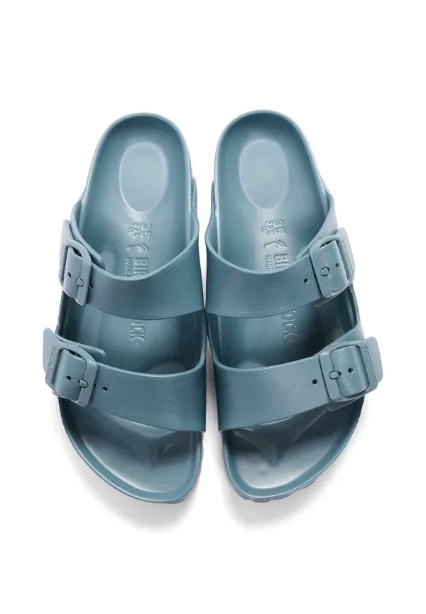 Шлепанцы Birkenstock, светло-голубой — фото 3