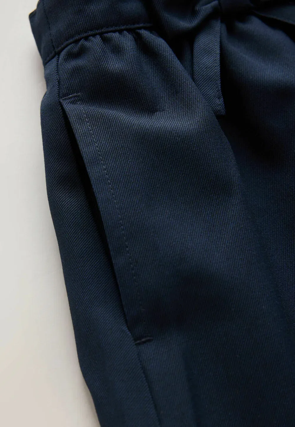 Сарафан с бантом на талии - повседневное платье Next, Navy Blue — фото 2