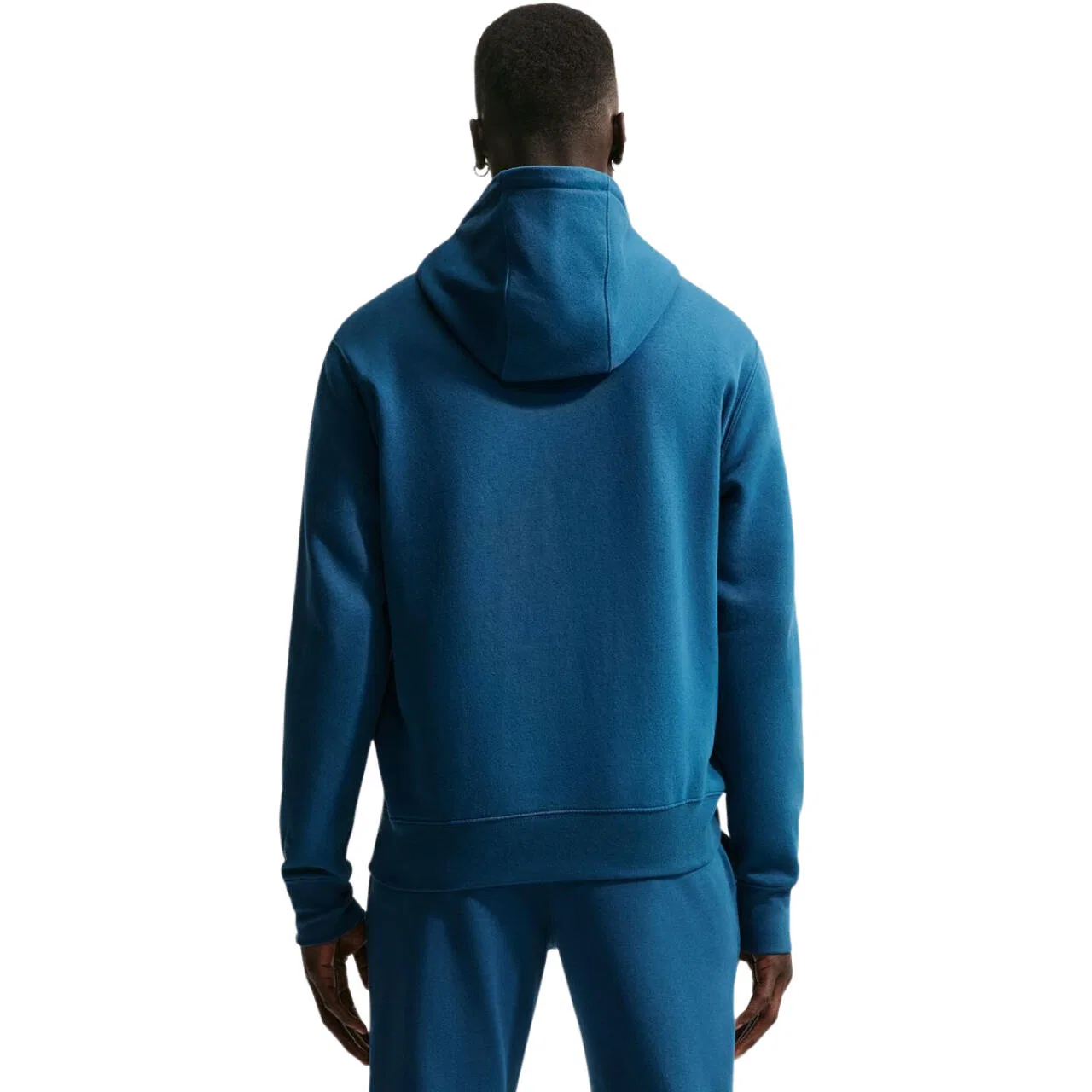 Мужской свитшот с капюшоном Nike Club BB, Цвет: Blau — фото 2