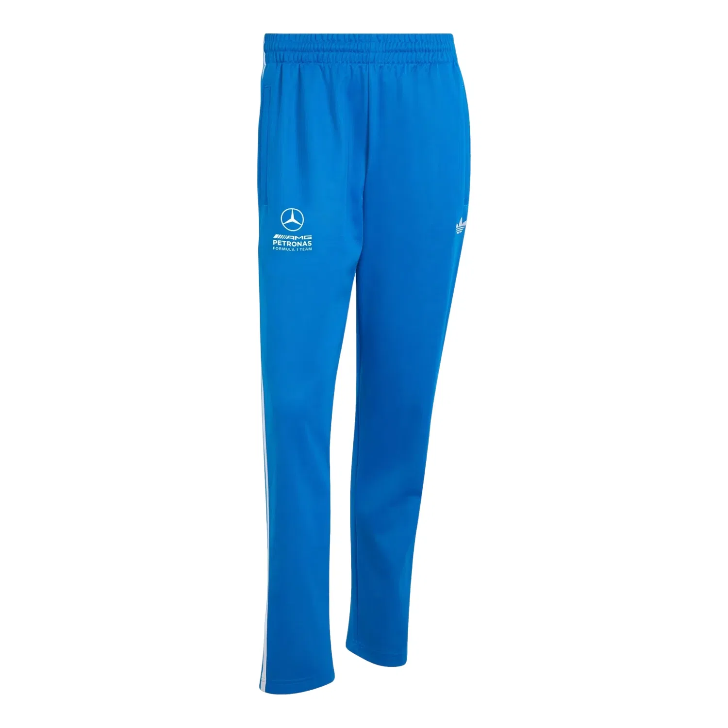 Мужские спортивные штаны с принтом Adidas x Mercedes AMG Petronas Formula 1 Team Blue Wonder Track Pant, синий