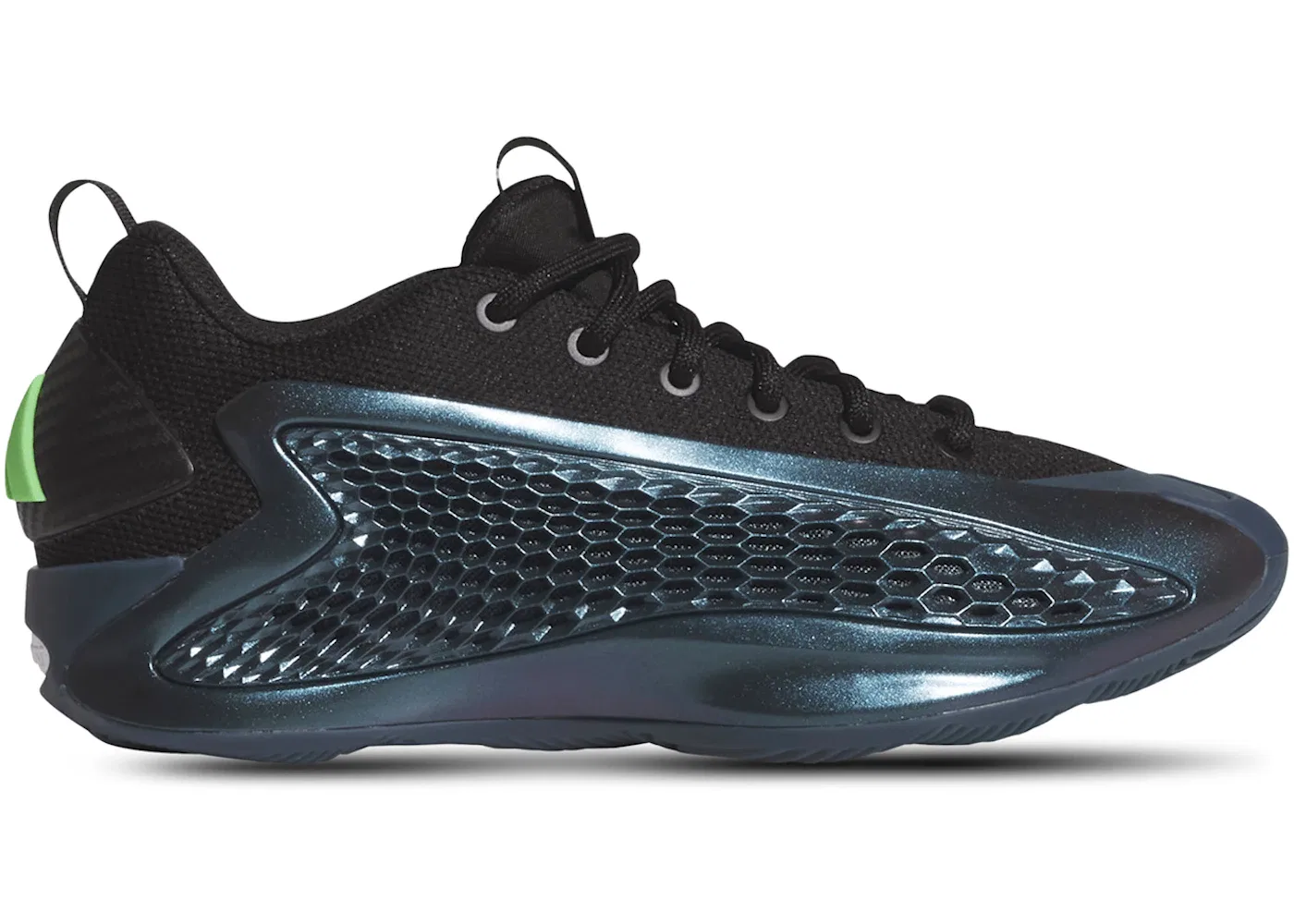 Детские кроссовки для мальчиков с принтом Adidas AE 1 Low, Arctic Night/Core Black/Scream Green