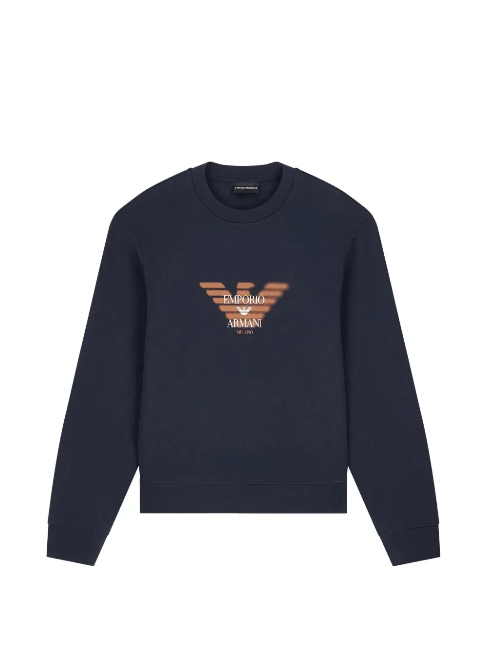 Свитшот Emporio Armani, синий