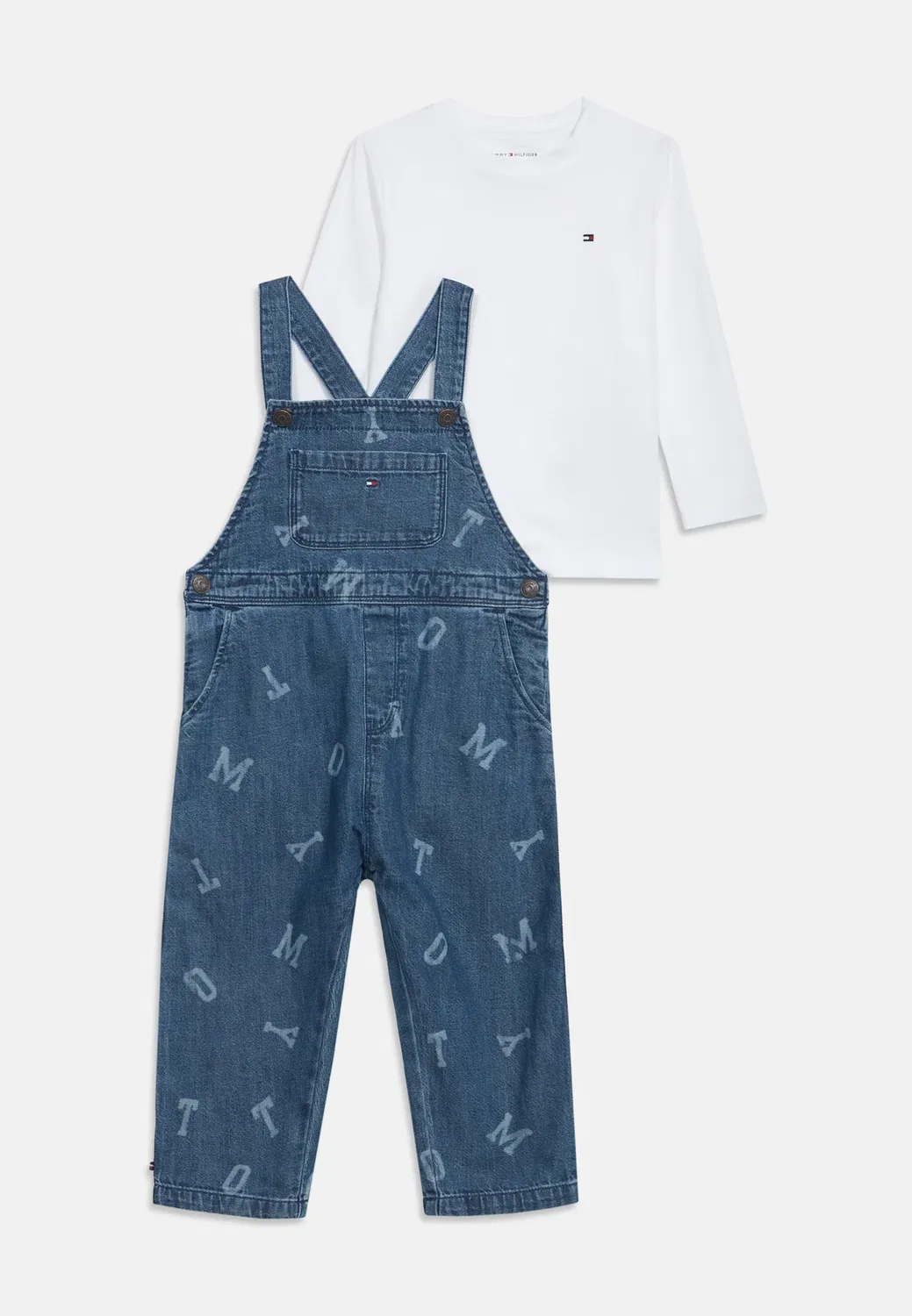 Комплект унисекс - джинсы прямого кроя Tommy Hilfiger, Denim Medium