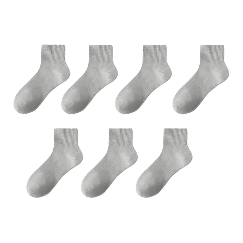 Детские носки-гольфы набор 7 пар Cotton Gene, Gray