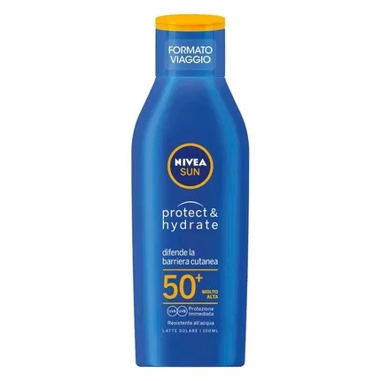 Солнцезащитный крем для лица с увлажнением 100 мл Latte Protect Hydrate Fp50 Nivea