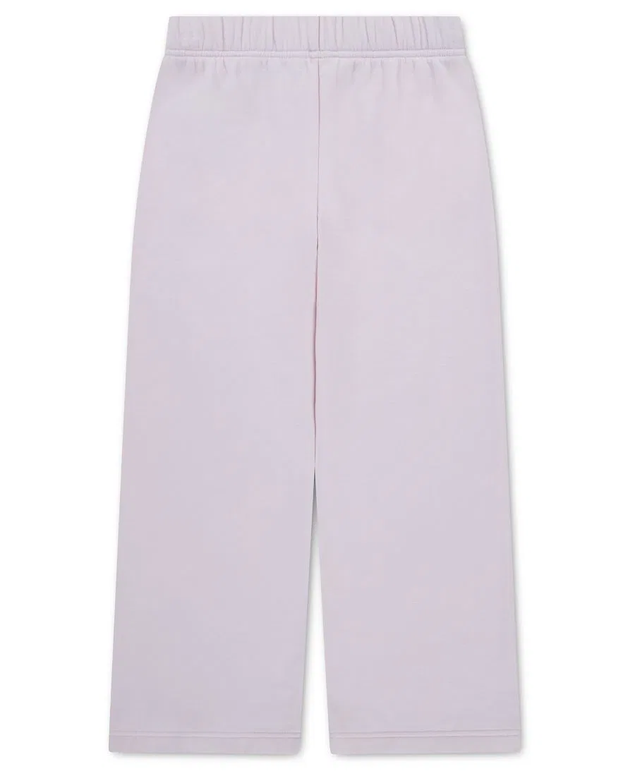 Штаны из флиса свободного кроя с низкой посадкой Logo Low-Rise Baggy Fleece Pants abercrombie kids, Purple — фото 2