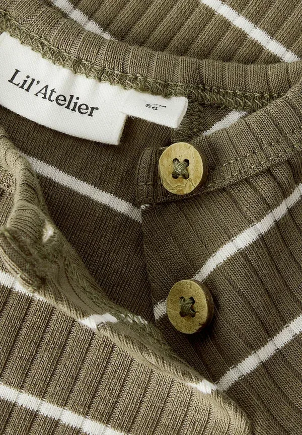 Боди с воротником рубашечного типа Lil' Atelier — фото 3