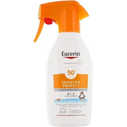 Спрей для детей от солнца 300 мл с SPF 50+ Eucerin, White