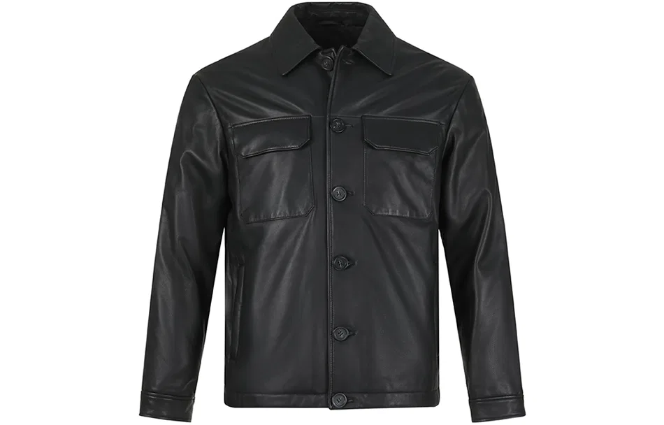Мужские куртки Black EMPORIO ARMANI