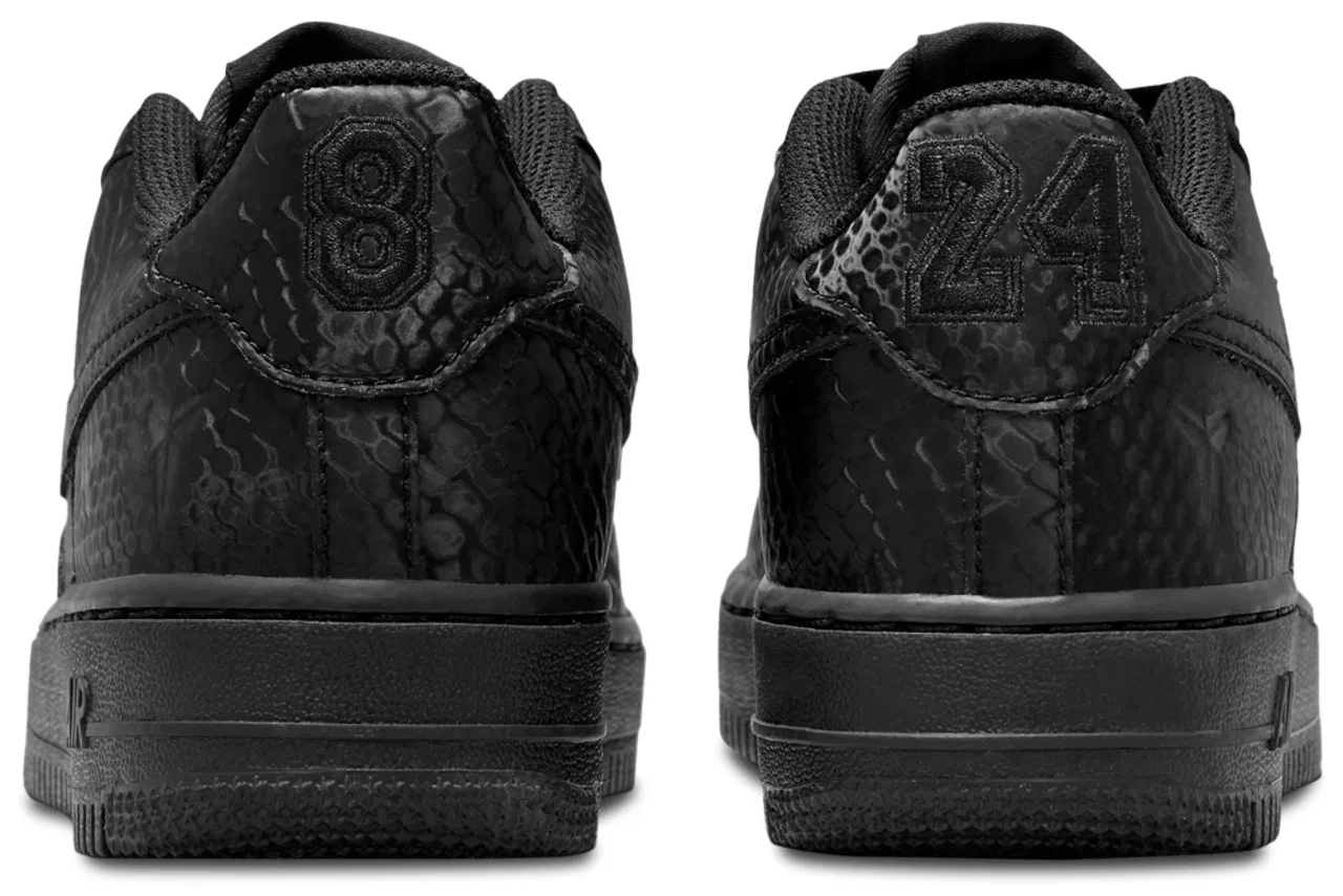 Кроссовки для мальчиков Air Force 1 Low Nike, черный — фото 3