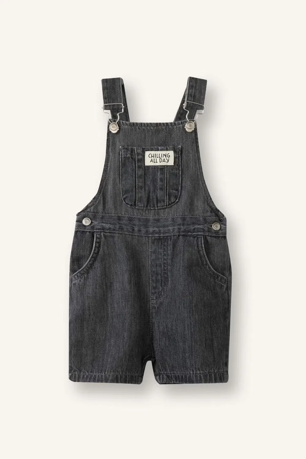 Комбинезон джинсовый Regular Fit Denim Defacto, серый