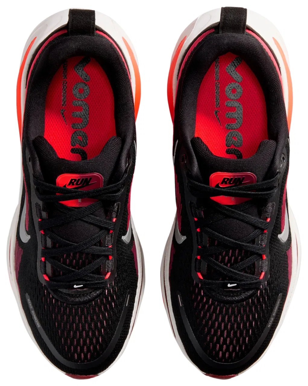 Кроссовки для девочек Vomero 18 Nike, цвет Crimson/Black/Summit White — фото 4