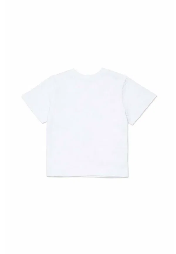 Футболка с вышивкой print t-shirt Marni белый — фото 2
