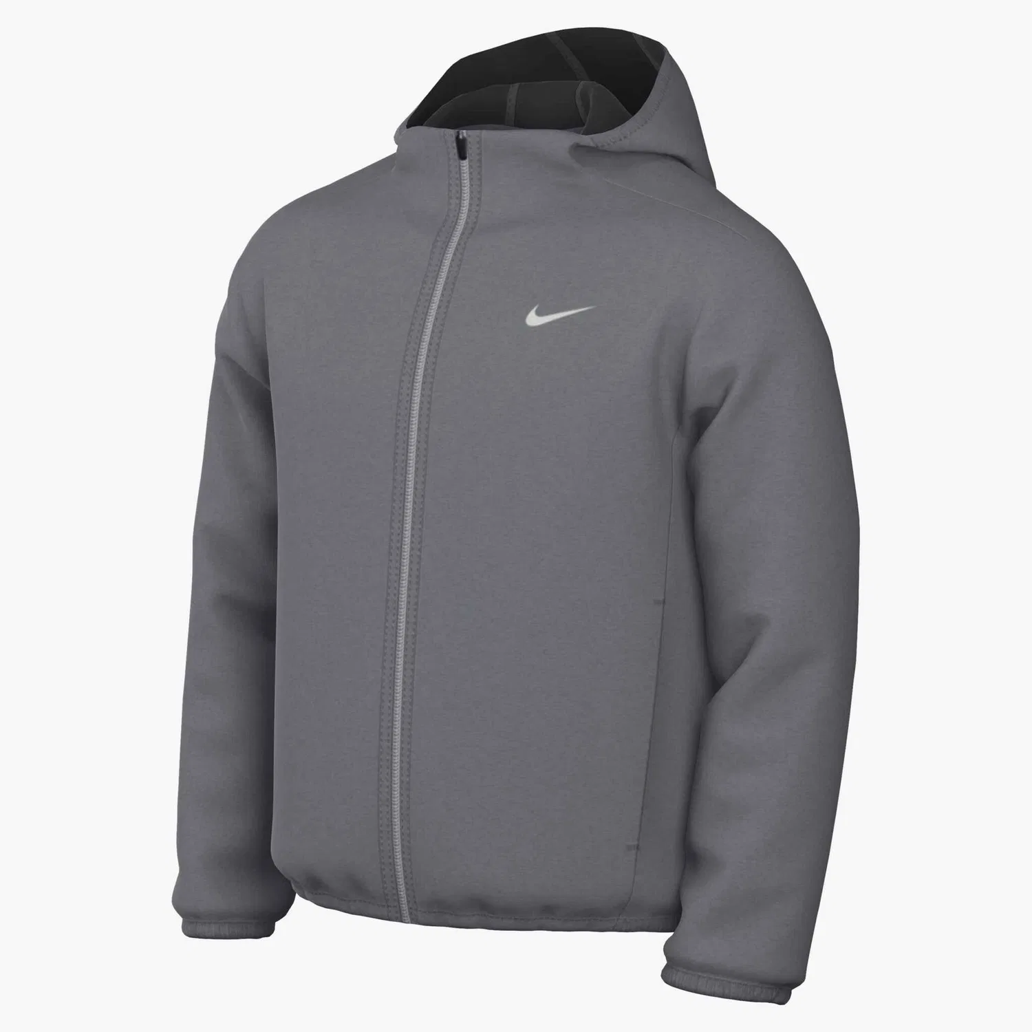 Мужская тренировочная куртка с капюшоном Nike, Smoke Grey/Reflective Silver — фото 4
