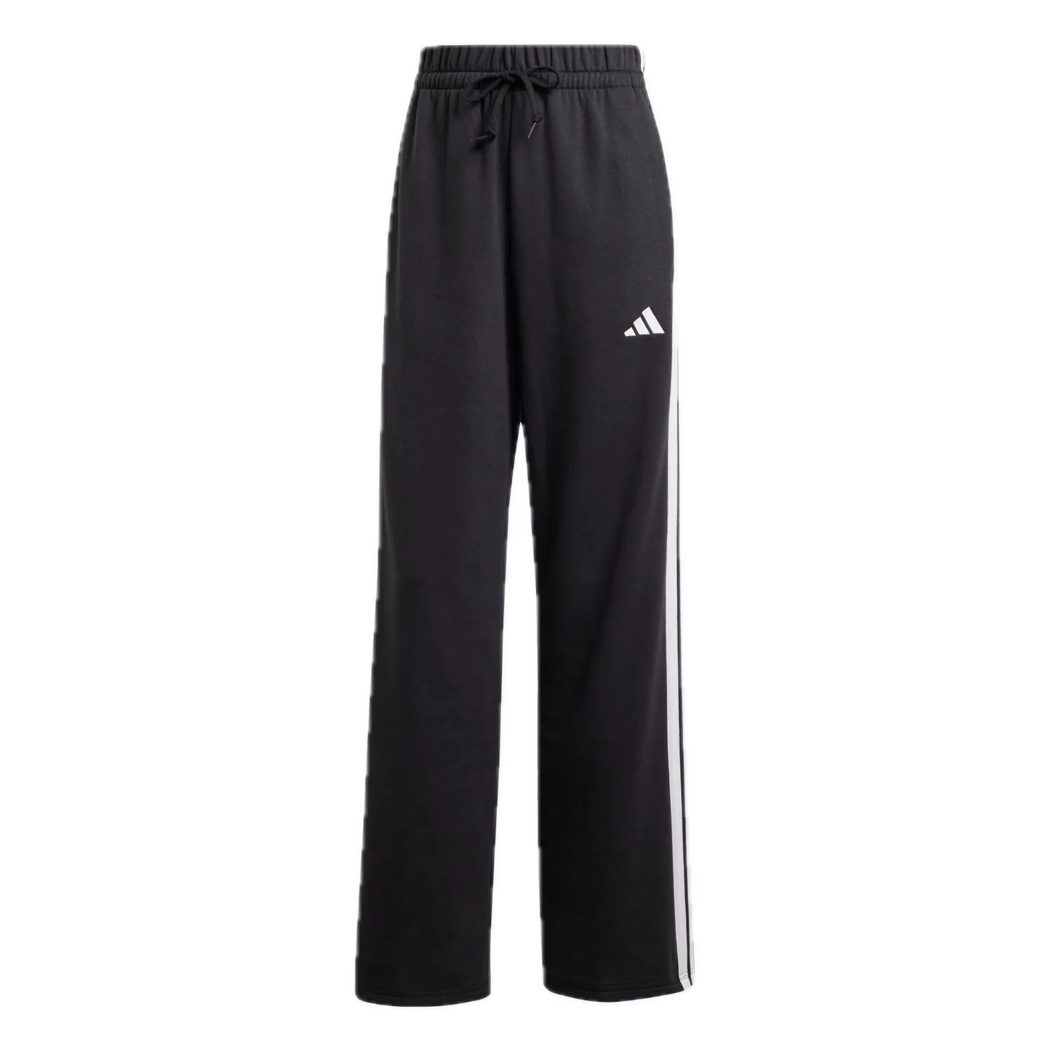 Женские спортивные штаны с тремя полосками Adidas, черный