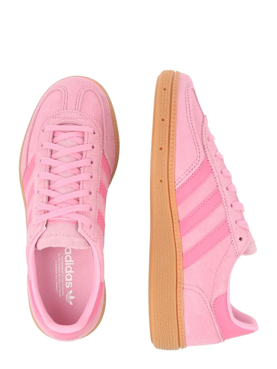 Кроссовки ADIDAS ORIGINALS Handball Spezial розового и розового цвета — фото 2