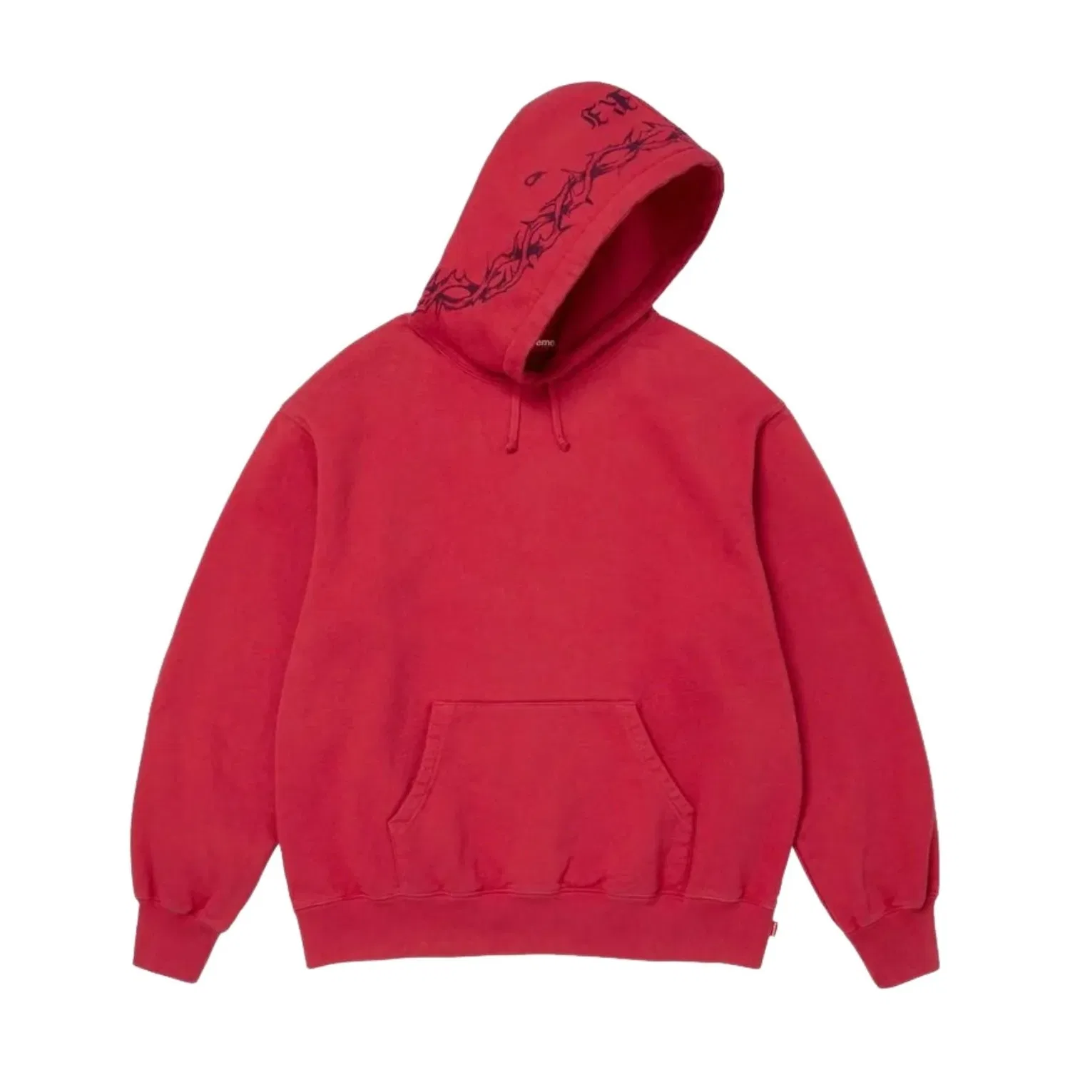 Мужское худи FW26 Forever Hooded Sweatshirt 'Red' Supreme, красный — фото 2