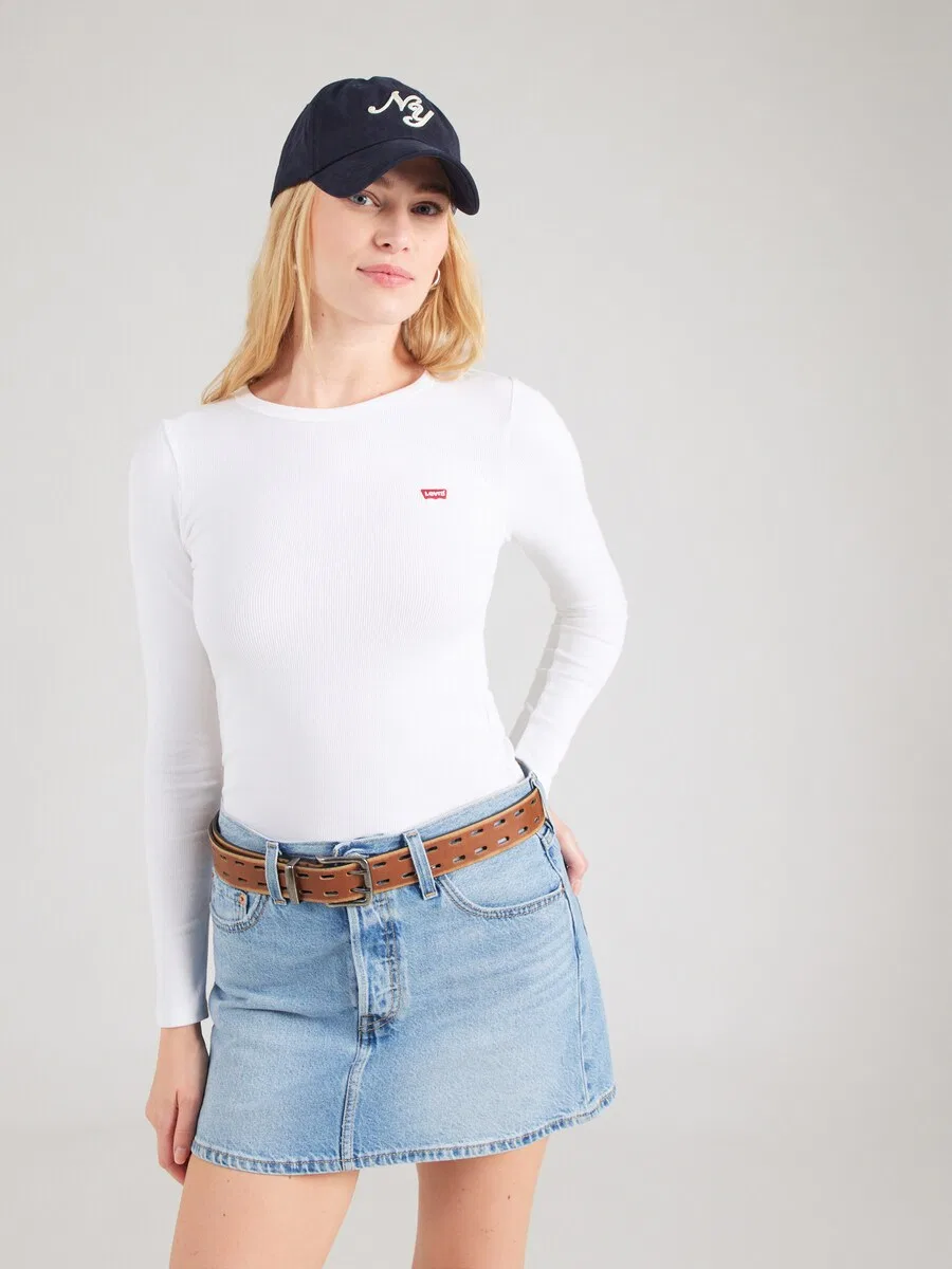 Футболка LEVI'S 'HAYES' белого цвета — фото 2