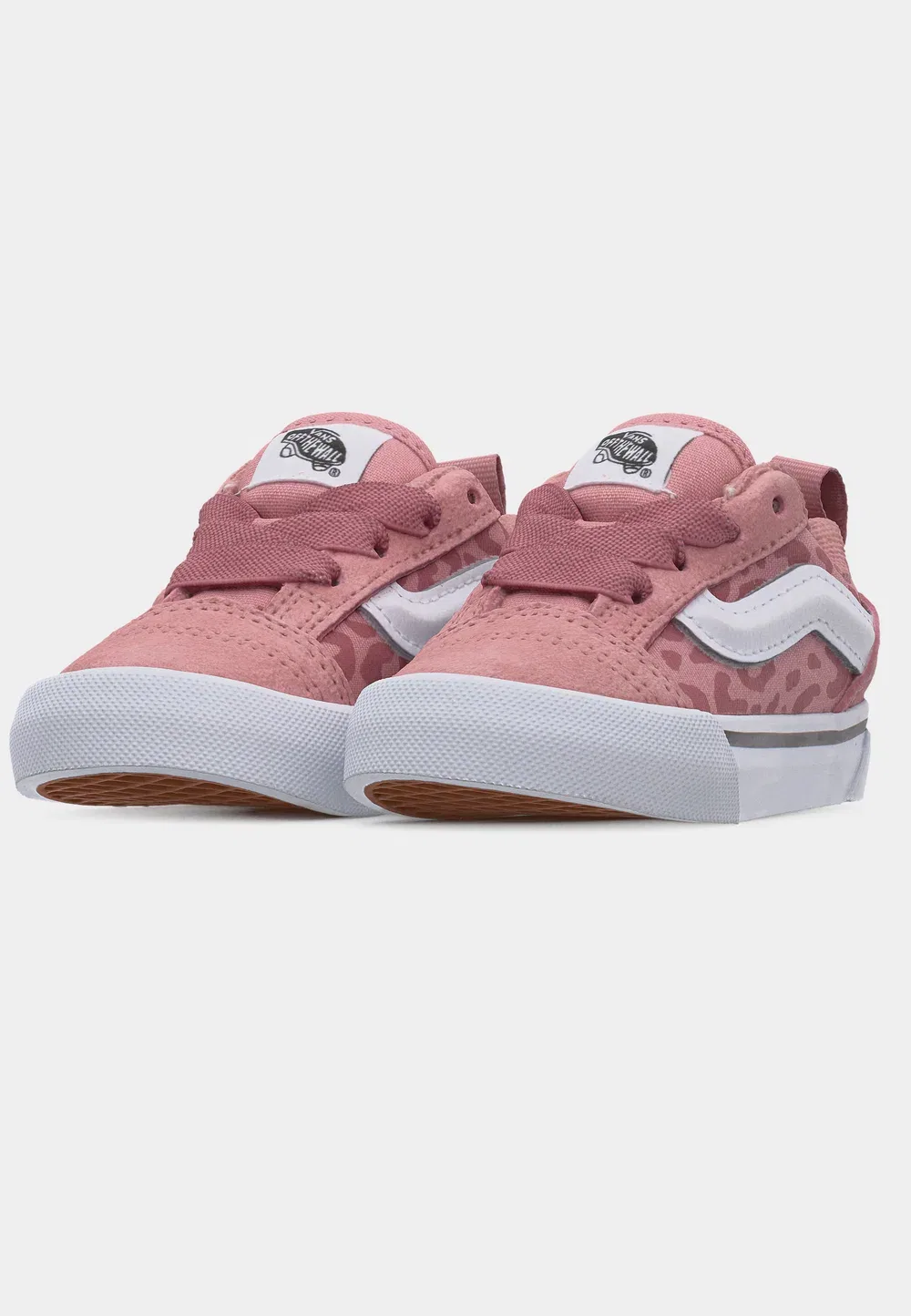 Детские туфли Knu skool на эластичных шнурках, унисекс Vans, Misty Mauve — фото 3