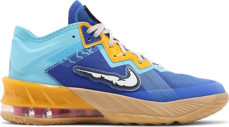 

Кроссовки Nike Space Jam x LeBron 18 Low GS 'Wile E. x Roadrunner', многоцветный