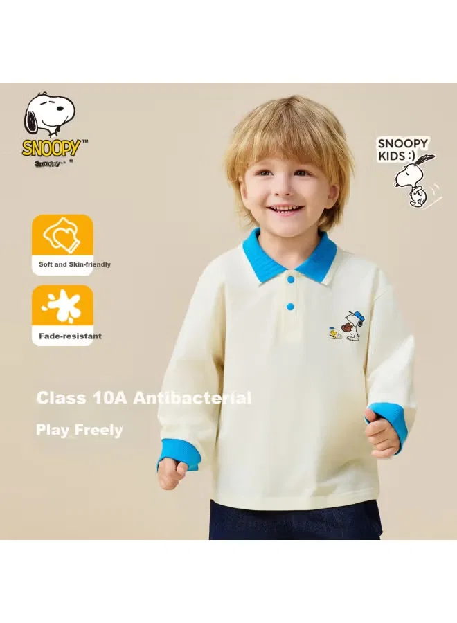Лонгслив с длинным рукавом Snoopy, белый