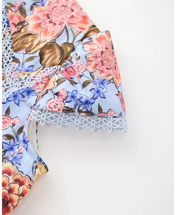 Детское платье для девочек хлопковое Iliana Marlo Kids, Floral — фото 4